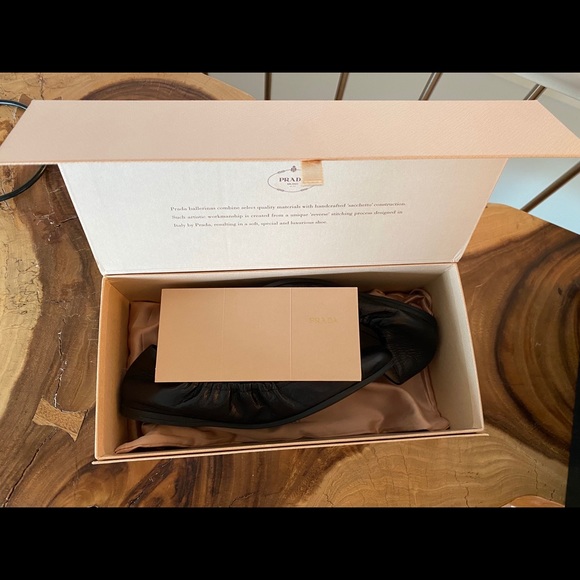 Prada Ballet Flats Size 8 - Picture 3 of 6